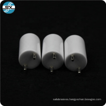 glazed electrical 95 alumina ceramic lamp cap porcelain lamp base